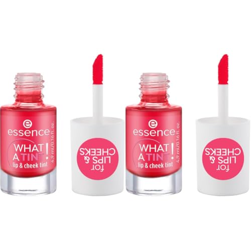 Miniatura 8 de Essence Cosmetics What A Tint, Tinte Para Labios Y Mejillas, De Larga Duración, Resultado Inmediato, Natural, 4.9 ml (Paquete de 2)