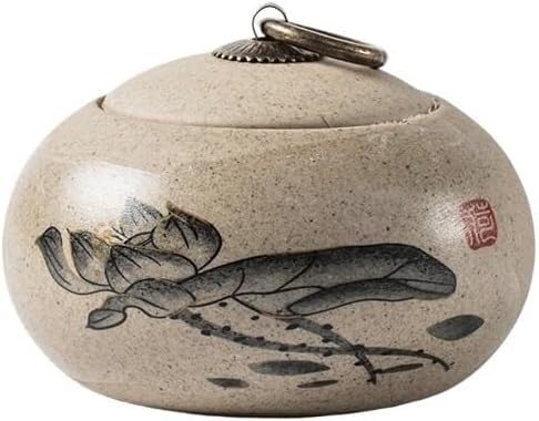 Barattolo for la conservazione in ceramica, Barattoli for tè in ceramica grossolana, Barattoli sigillati in ceramica, Barattoli for medicinali, Barattoli for bustine di tè for la casa, Barattoli for c