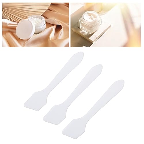 Sonew 3Pcs Facial Mask Spatula Set, Multipurpose Beauty Skin Care Plastic Cosmetic Spatula Applicator - Image 2