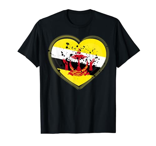 Chemise Brunéi Drapeau Brunéi T-Shirt