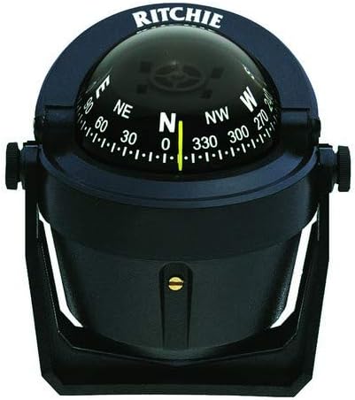 ''Ritchie" B-51 Explorer Compass - Bracket Mount - Black