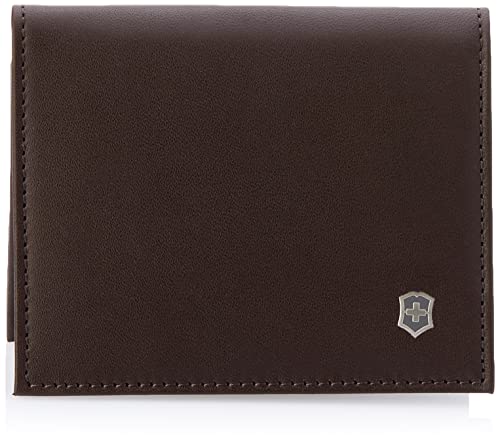 Carteira Edge Victorinox Unissex De Couro Marrom