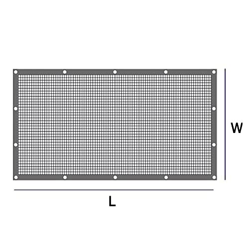 Sun e Net con ojales 80 % resistente a los rayos UV, paño para jardín al aire libre, par Recle verde, 1 x 1,8 m, protección solar