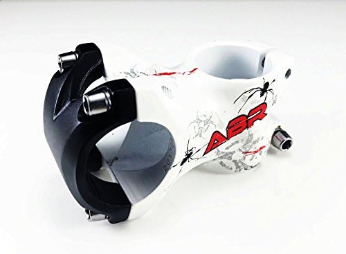 ABR Spider 3D Alloy Short Stem 31.8 x 50mm,Bike Stem for Freeride MTB BMX,White