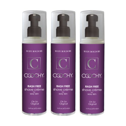 Coochy Rash-free Shave Creme Original 16 Fl. Oz. 3-Pack