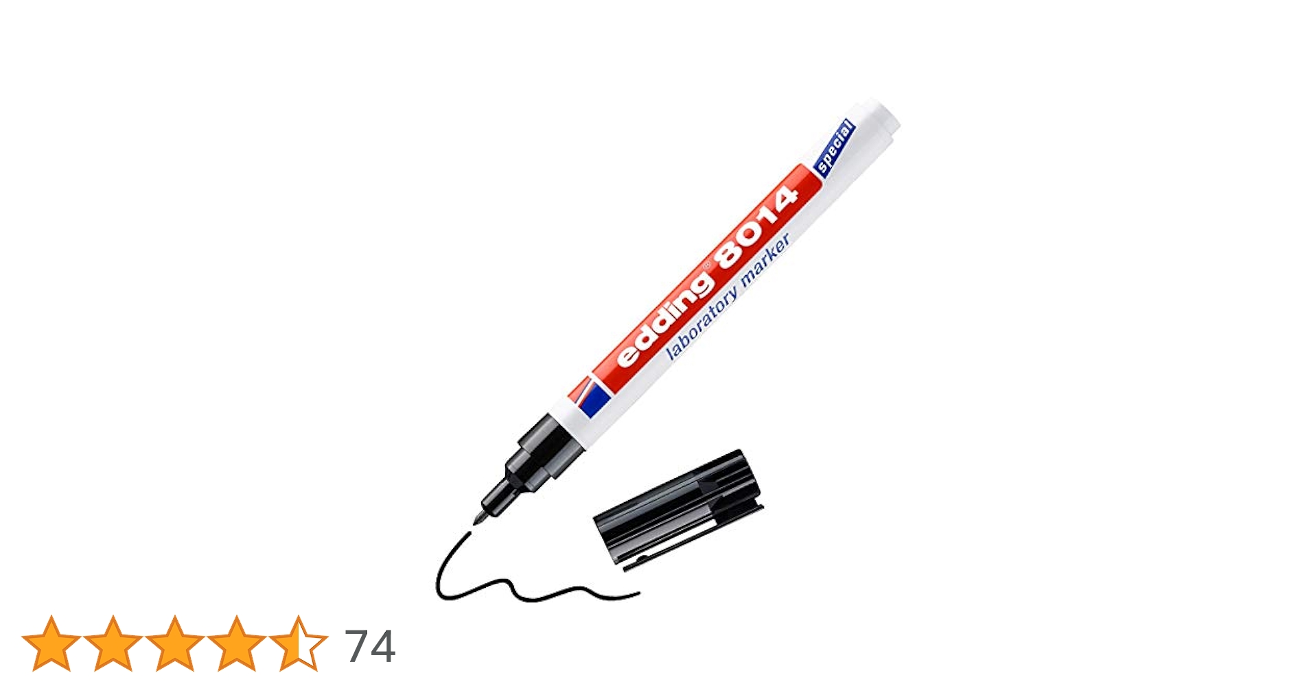 Edding 4500 Textile Marker - Black - 1 Pen - Round Nib 2-3 Mm - Permanent Fabric Markers For Drawing On Textiles, Wash-resistant Up To 60 U00b0C - Marker Pens For Fabric Lettering