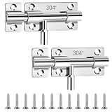 Fabriqué en inox 304 de haute qualité, ce loquet porte offre une résistance exceptionnelle à la rouille et à la corrosion, garantissant une durabilité optimale même dans des conditions extérieures difficiles. Idéal pour les portes de garage, portails et autres systèmes de fermeture sécurisés.