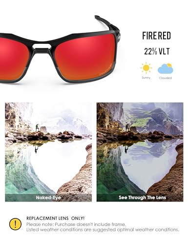 Image of BLAZERBUCK Polarized Replacement Lenses for Oakley Triggerman Sunglass OO9266