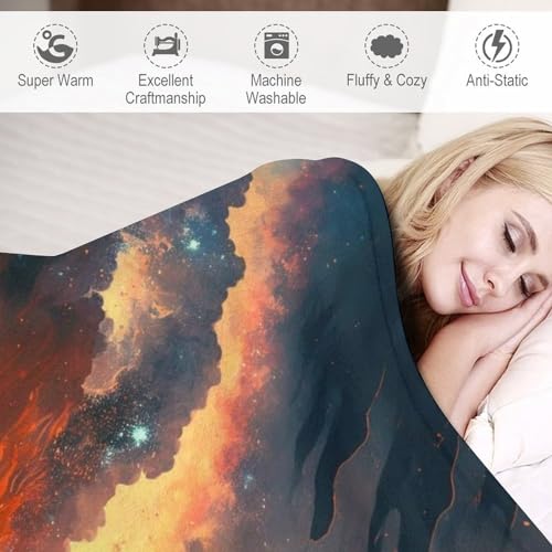 Couverture super douce 3D Dreamy soleilset plaid moelleux lavable - 4