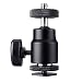 Produktbild FOTYRIG 1/4" Blitzschuh Adapter Hot Shoe Mount Kugelkopf Halterung Blitzschuhadapter Kamera Stativ Gewinde 360-Grad-Blitzschuhhalterung für Kameras, Camcorder, Smartphone, Gopro, Ringblitzlicht