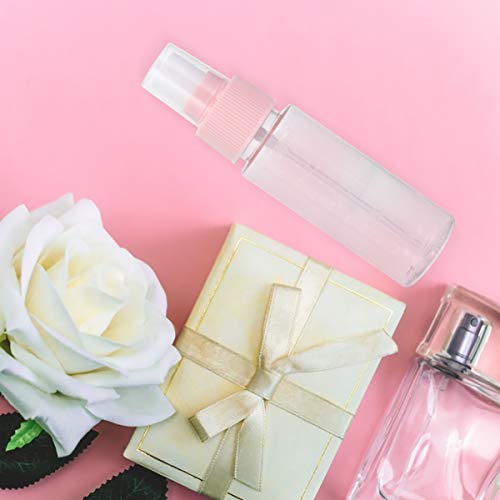 Exceart 6 frascos de spray vazios de plástico pequeno recarregável frascos de pulverização de névoa