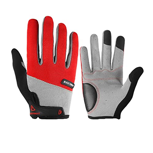 Gants de cyclisme écran tactile avec paume antidérapante et rembourrage confort VTT