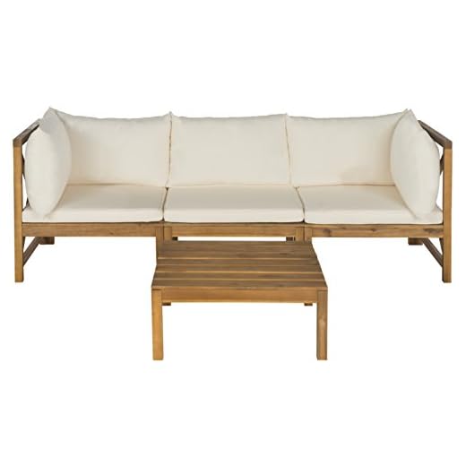 Safavieh Outdoor Collection Lynwood Outdoor Sectional Sofa