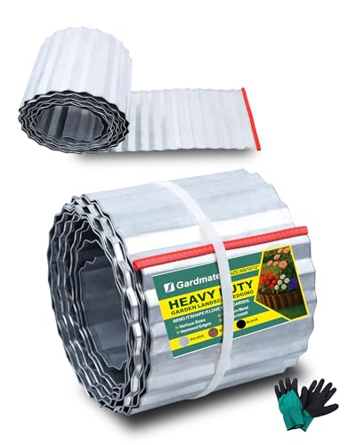 Corrugated Metal Garden Edging