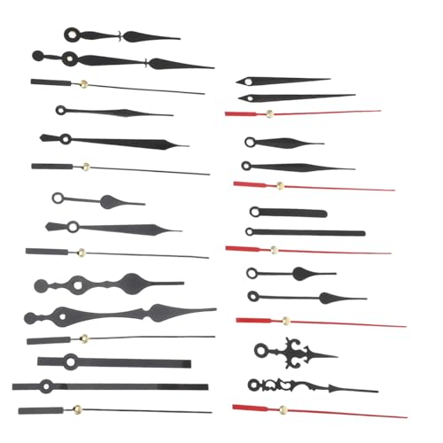 Beaupretty 10 セット時計針 属製 壁掛け時計交換用部品 耐久性のある短針 長針 家用小型機構対応