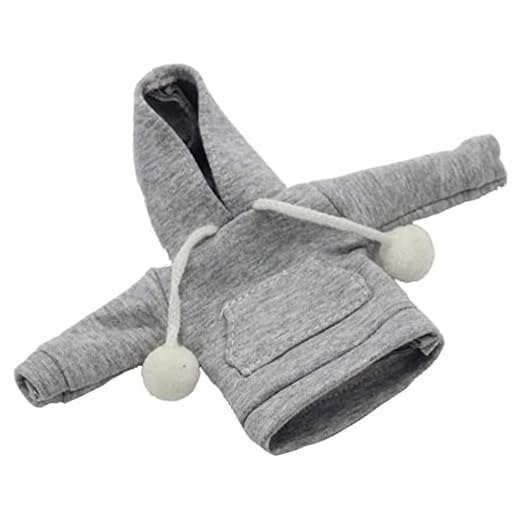 GIVBRO Ropa de muñeca Sudaderas con capucha para muñeca de 30 cm de moda, trajes de vestir, accesorios de disfraces de Navidad regalo de cumpleaños (#D)