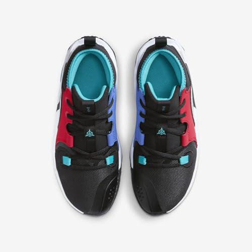 Nike Air Zoom Crossover 2 SE Big Kids' Basketball Shoes (FJ6988-001, Black/University Red/Game Royal/White) Size 64