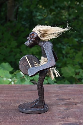 G6-Collection-Handmade-Wooden-Primitive-Tribal-Funny-Statue-Sculpture-Tiki-Bar-Handcrafted-Unique-Gift-Home-Decor-Accent-Figurine-Decoration-Artwork-Hand-Carved-Playing-a-Bass-Drum G6 Collection Handmade Wooden Primitive Tribal Funny Statue Sculpture Tiki Bar Handcrafted Unique Gift Home Decor Accent Figurine Decoration Artwork Hand Carved Playing a Bass Drum