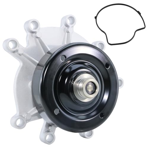 Water Pump AW7163 43263- Replacement for 2000-2013 Dodge Dakota/Durango/Ram 1500, Jeep Grand Cherokee/Liberty 3.7L 4.7L V6 V8 - Replaces OE Numbers 53020873AC
