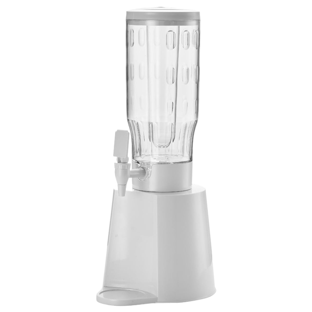 Dispensador de Bebidas Beer Tower de 2 l/70 oz con Grifo y Tubo de Hielo