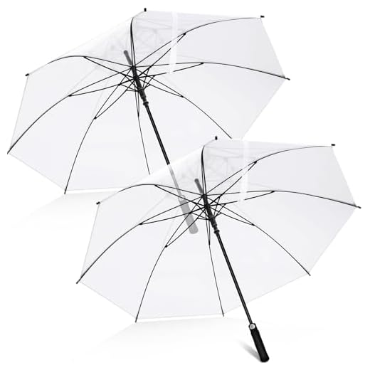 Best professional golf umbrella Jexine 60 Inch Clear Golf Umbrellas