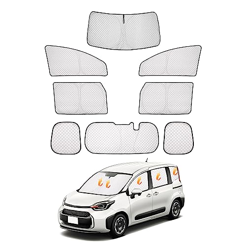 CARVANTA 新型 シエンタ MXP系 サンシェード 全窓対応 遮光シェード 車中泊...