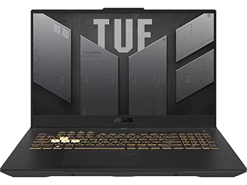 ASUS TUF Gaming F17 17,3 Zoll Full HD 144Hz Gaming Notebook Computer, Intel Core i7-12700H 2,3 GHz, 16 GB RAM, 1 TB SSD, NVIDIA GeForce RTX 3060 6 GB, Windows 11 Home, Mecha Gray
