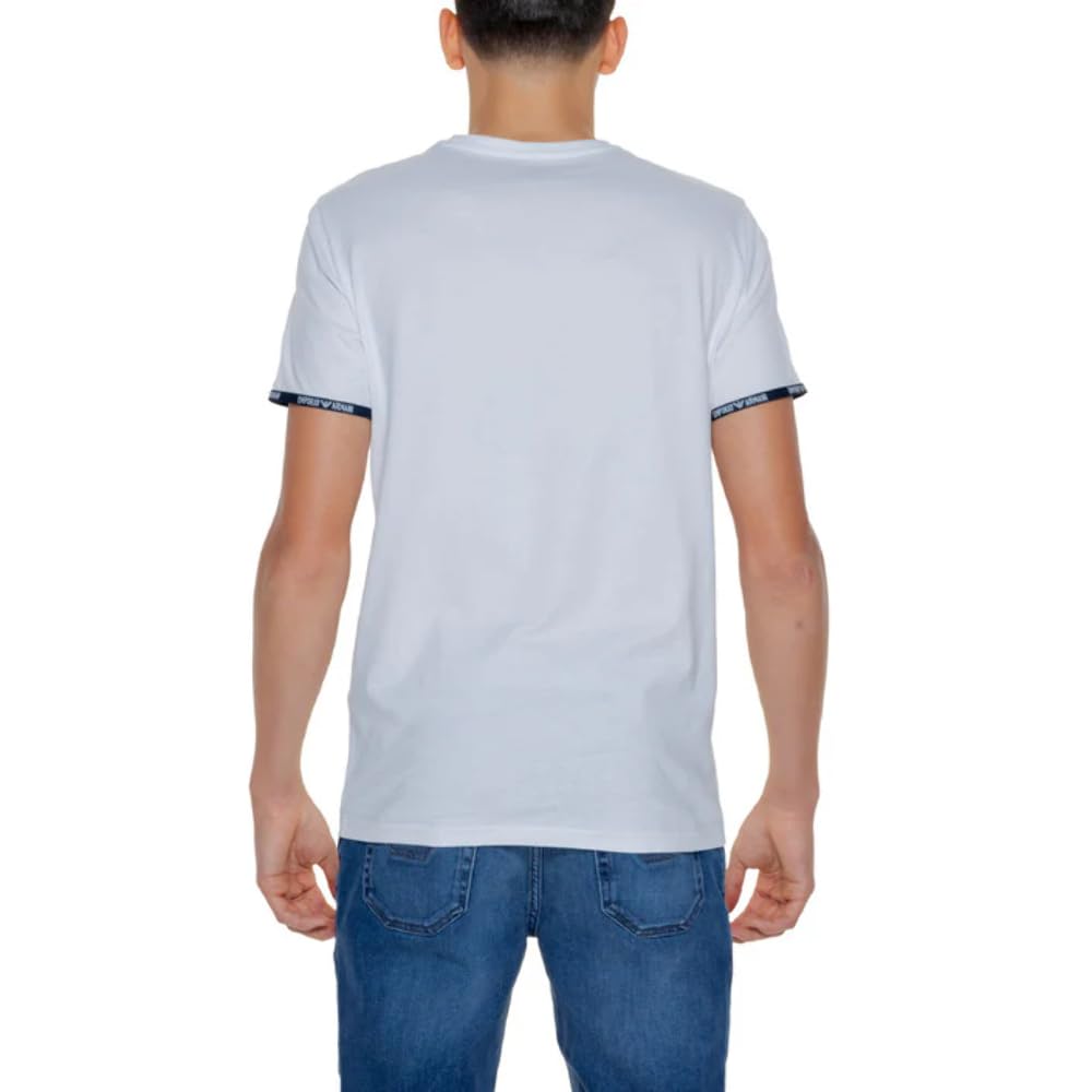 Emporio Armani Piping Logoband T-Shirt T-Shirt Hombre (Pack de 1)
