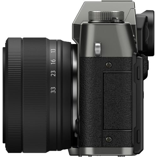 Image of FUJIFILM X-T30 III Mirrorless Camera with 13-33mm f /3.5-6.3 Lens (Charcoal Silver) Bundle with Advanced Accessories