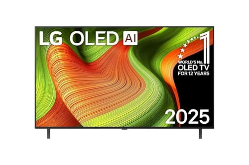 تلفزيون ذكي بشاشة او ال اي دي 55 بوصة بتقنية الذكاء الاصطناعي B5 بدقة ‎4K‎ وتردد ‎120‎ هرتز مزود بريموت اي ماجيك ونظام ويب او اس 25 من ال جي، موديل OLED55B56LA.AFU‎ (إصدار 2025)