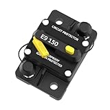 LiTime 漏電ブレーカー 150A サーキットブレーカー 12V～48V回路ブレーカー 電気回路保護 配線用遮断器 短絡防止 過負荷保護 過電流保護 安全ブレーカー 電路異常保護 リン酸鉄リチウムイオンバッテリー LifePO4バッテリー適用 キャンピングカー 家庭用蓄電システム ソーラー発電