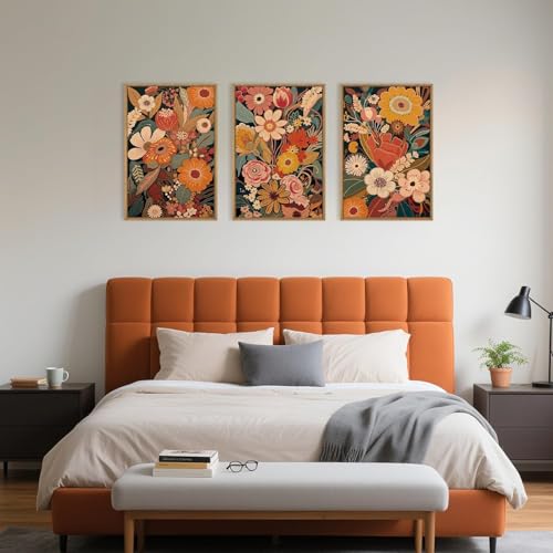 Impression d'art botanique fleurs sauvages pour salon chic - 2