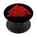Valknut Symbole Wicca Viking Odin Nordique Signer Mythologie PopSockets PopGrip Interchangeable