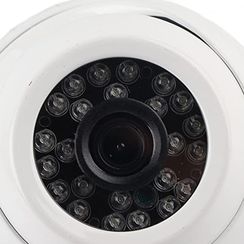 Caméra de surveillance de bureau et commerce dôme 1080p avec vision nocturne LED