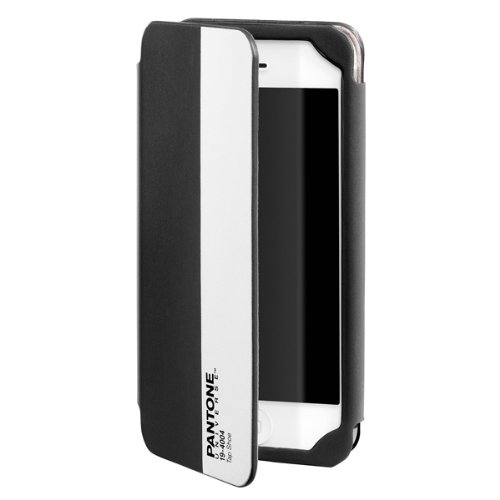 Case Scenario iPhone 5s/5用ケース PANTONE UNIVERSE Nubuk Standing Book Case for iPhone 5s/5 Black ブラック PA-IPHBK-BLK