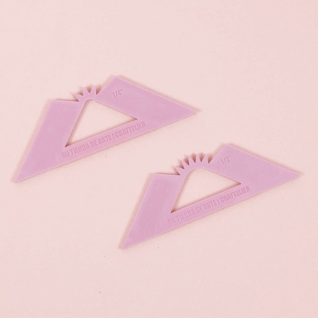 Craftelier - Kit Rulers and Binding Squares, Pink - Image 3