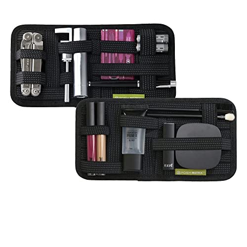 Organizador Elástico Universal para Transporte na Bolsa, Mala, Mochila, Estojo de Maquiagem e Guarde