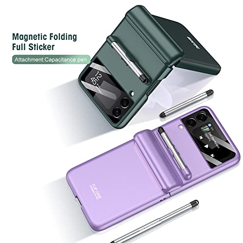 Coque Galaxy Z Flip 3 antichoc violette idéale pour le quotidien et le bureau