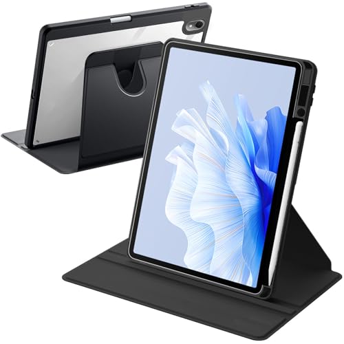 Funda Giratoria Compatible con Huawei MatePad 11.5 S 2024 con Soporte para Bolígrafo, Rotación de...