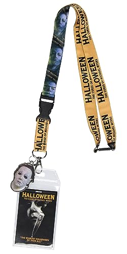 Halloween The Curse of Michael Myers Lanyard Clear ID Badge