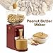 Peanut Butter Maker Home Electric Grain Grinder Anti Slip Sesame Sauce Mill Nut Butter Machine for Groundnut Almonds Cashews Hazelnuts EU Plug 220V Rechargeable Coffee Beans