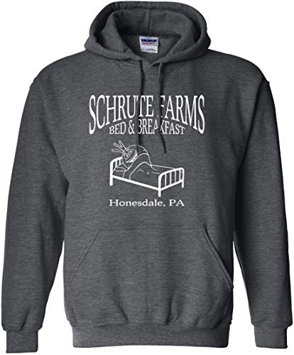 Dwight Schrute Farms Hoodie Beets Bed & Breakfast Sweatshirt L