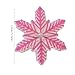 Nuiorfty Snowboard Stomp Pad 3D Snowflake Snowboard Grip Pad Anti Skidding PVC Self Adhesive Grip Stomp for Snowboarding Accessories S