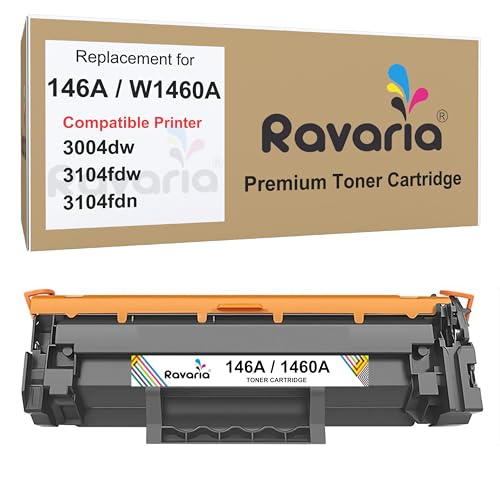 Image of 146A / W1460A Compatible Toner Cartridge HP LaserJet 3004dw, 3104fdw, 3104fdn Printer (146A / W1460A Toner Pack of 1)