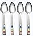 Fiesta - 641020R Fiesta Celebration 20-Piece Flatware Silverware Set, Service for 4, Stainless Steel, Includes Forks/Knife/Spoons