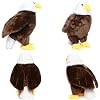 WEIGEDU American Hawk Eagle Stuffed Animals, Eagle Plush Toys for Boy Girl Kids Birthday, 12 inches
