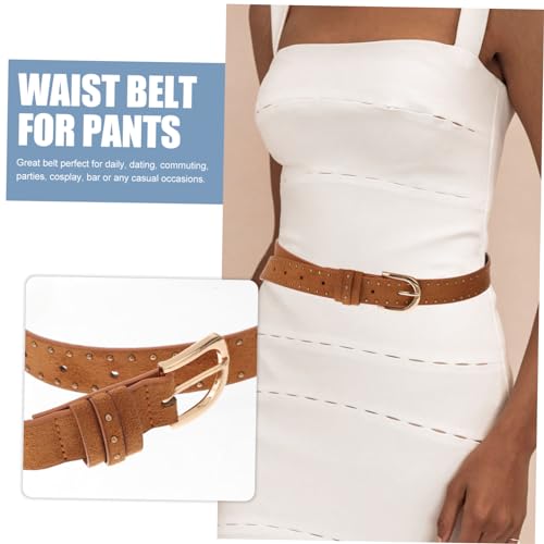 Rivet Waist Belt for Women Stylish Dress Belt for Casual Wear for Daily Outfits Dating and Parties Features Lightweight Design and Fit3