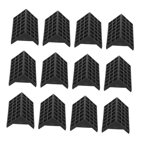 Housses de protection anti-collision noires avec plastique épais résistant
