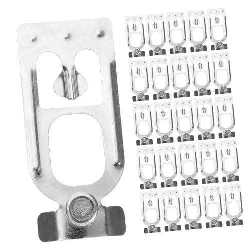 Tofficu 20 Piezas Pasadores De Seguridad Estante Cochera Conectar Repisa Clip De Seguridad Para Rack De Palets Casillero De Haz Silver Acero Al Carbono 'galvanizado'