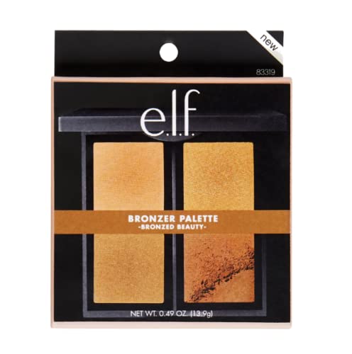 e.l.f. Bronzer Palette, 83319 Bronzed Beauty, 0.43 ounce - Image 4